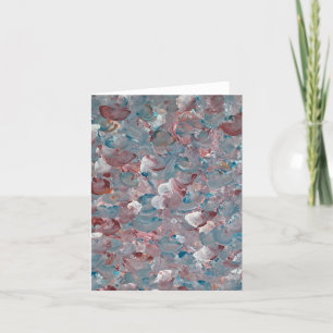 Seascape Abstract Note Card