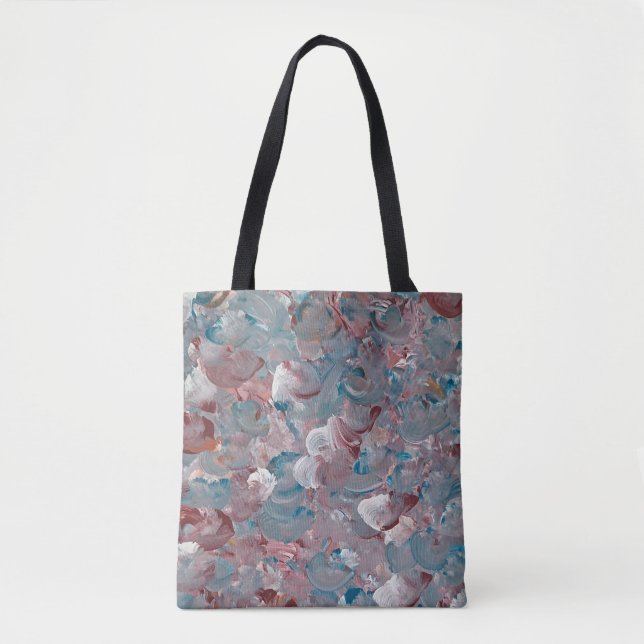 Seascape Abstract Tote Bag (Front)