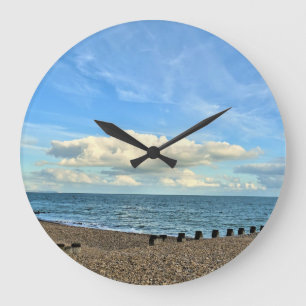 Seascape Acrylic Wall Clock