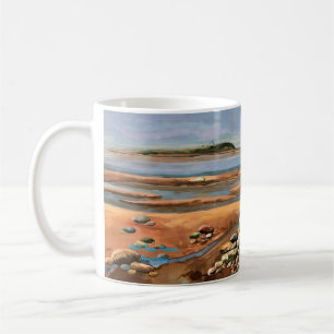 Seascape Art BROWNS Tides Out Original Art Coffe Coffee Mug