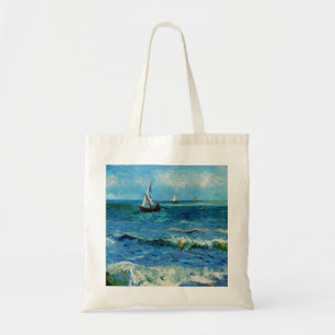 Seascape at Les Saintes-Maries Fine Art Tote Bag