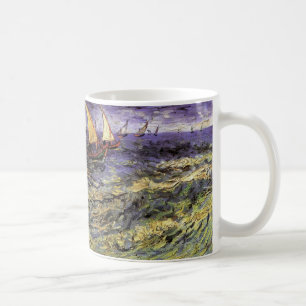 Seascape at Saintes Maries by Vincent van Gogh Coffee Mug