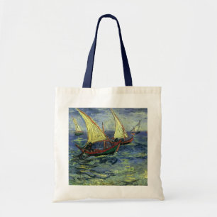 Seascape at Saintes Maries by Vincent van Gogh Tote Bag