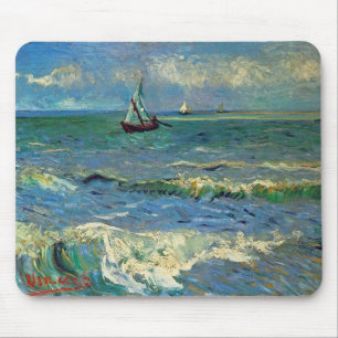 Seascape at Saintes-Maries-de-la-Mer Mouse Mat