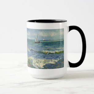 Seascape at Saintes-Maries (F415)Van Gogh Fine Art Mug