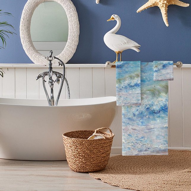 Seascape Bath Towel Set (Creator Uploaded)