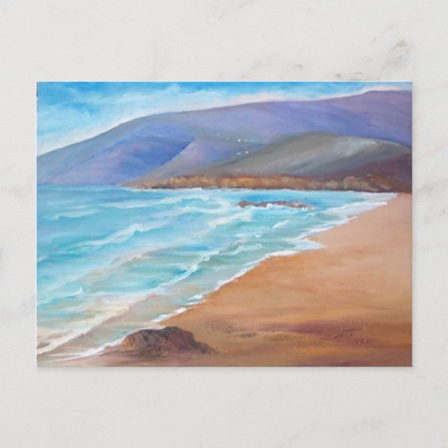 SEASCAPE BEACH POSTCARD (Front)