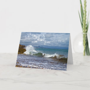 Seascape Birthday Card