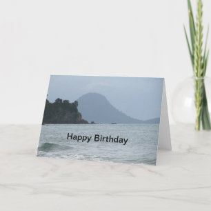 Seascape Birthday Card