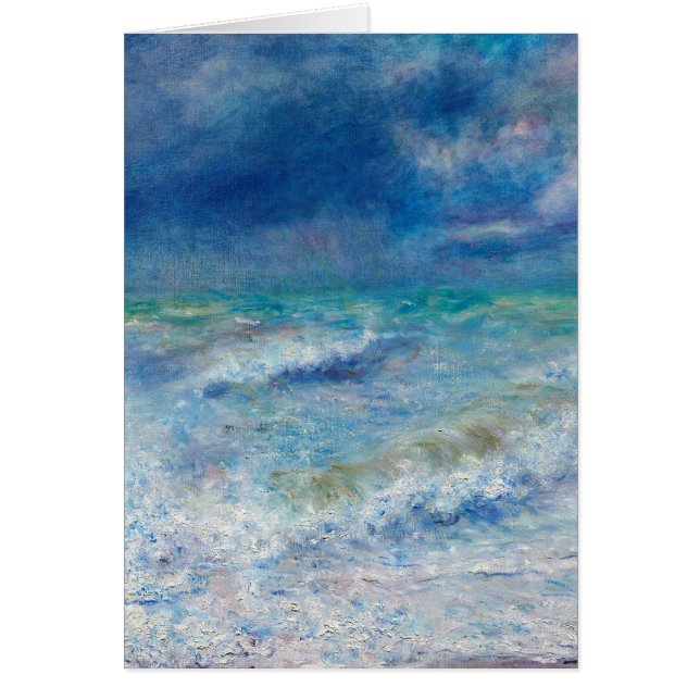 Seascape by Pierre-Auguste Renoir Fine Art (Front)