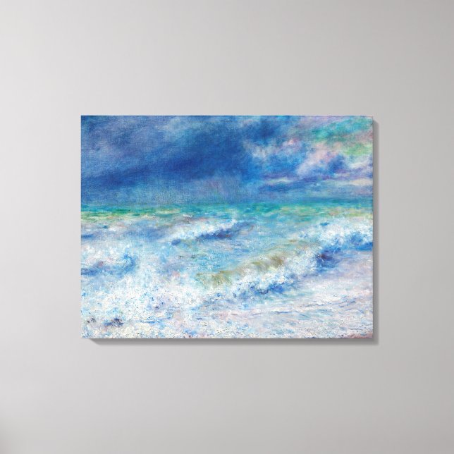 Seascape by Pierre-Auguste Renoir Fine Art Canvas Print (Front)