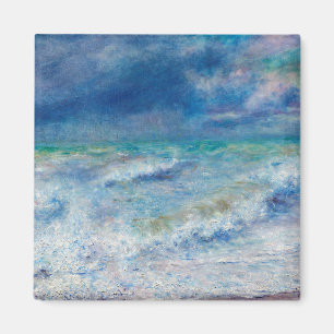 Seascape by Pierre-Auguste Renoir Fine Art Magnet