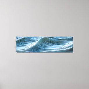 Seascape Calm Waves 46 Canvas Print