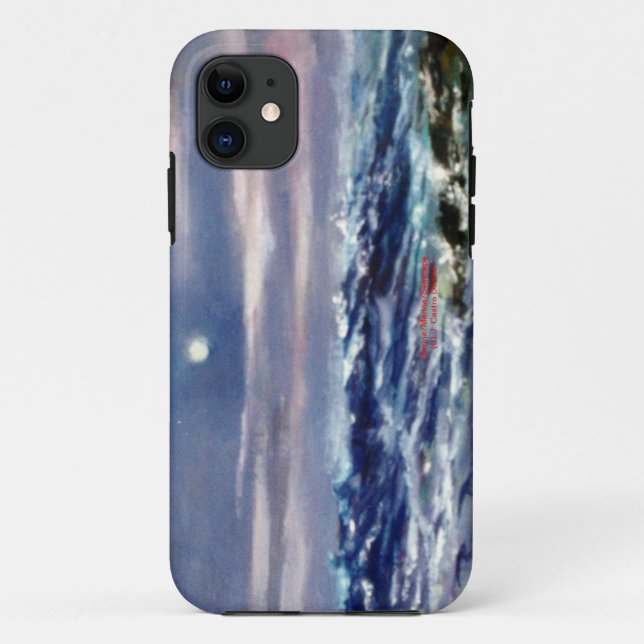 Seascape Case-Mate iPhone Case (Back)