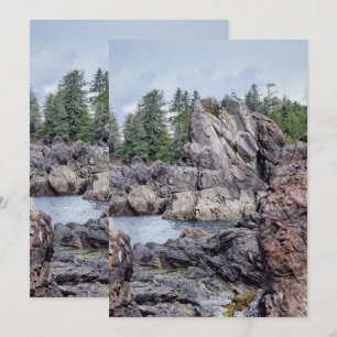 Seascape Crest Invitation