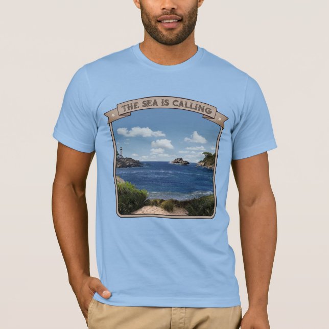 Seascape (customisable) T-Shirt (Front)