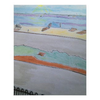 Seascape Essex/Westcliff Poster