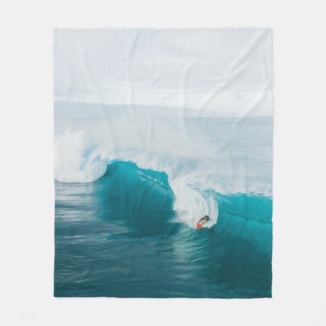 Seascape Fleece Blanket (Front)