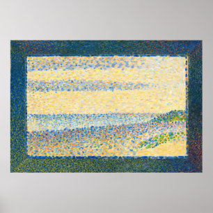 Seascape (Gravelines) - Georges Seurat Fine Art Poster