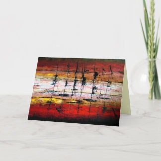 Seascape Greeting Card - Rising Storm