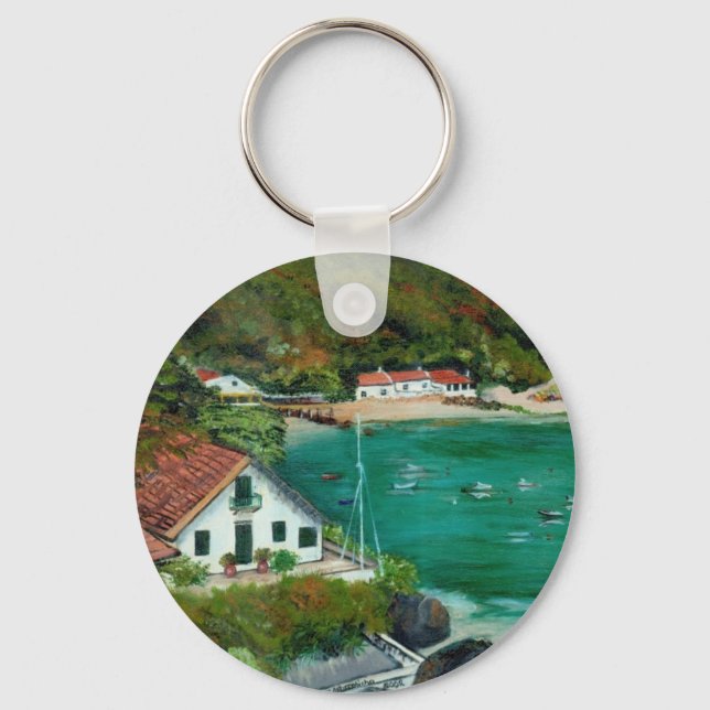 Seascape Key Ring (Front)