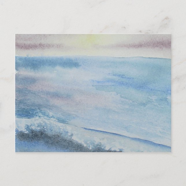 Seascape painting greeting cards (Front)