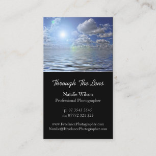 Seascape Photo, Pro Photography - Business Card