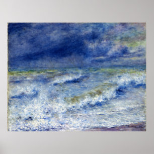 Seascape - Pierre-Auguste Renoir Poster