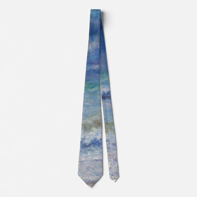 Seascape - Pierre-Auguste Renoir Tie (Front)