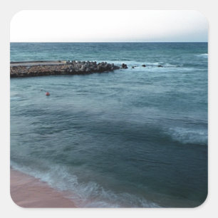 Seascape Square Sticker
