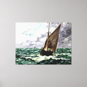 Seascape Storm Canvas Print