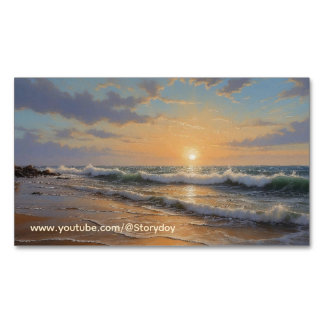 Seascape Storydoy Magnetic Business Card
