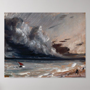 Seascape Study, Brighton – Constable Poster