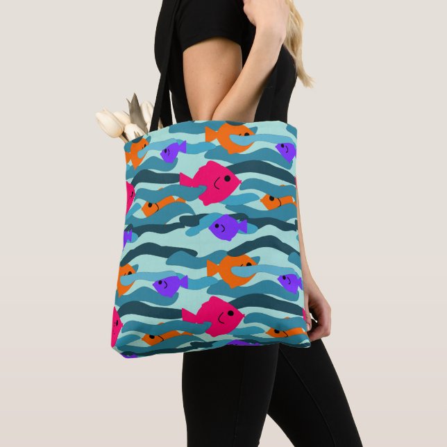 Seascape  tote bag (Close Up)