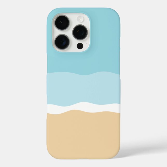  Seascape with Beach, Great Wave & Mount Sea Case (Back)
