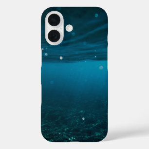 Seascape with Beach, Great Wave & Mount Sea Case