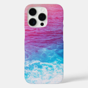 Seascape with Beach, Great Wave & Mount Sea Case
