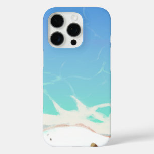Seascape with Beach, Great Wave & Mount Sea Case