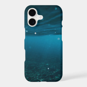 Seascape with Beach, Great Wave & Mount Sea Case