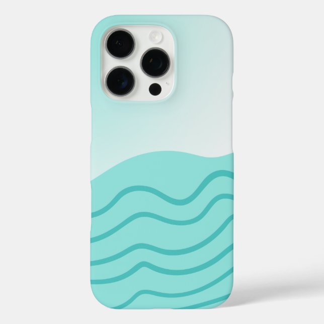  Seascape with Beach, Great Wave & Mount Sea Case (Back)