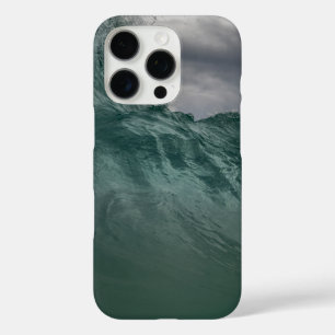 Seascape with Beach, Great Wave & Mount Sea Case