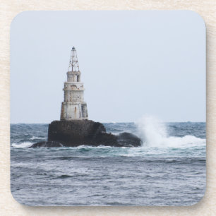 Seascape with lighthouse coaster