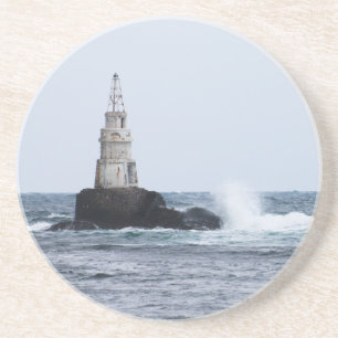 Seascape with lighthouse coaster