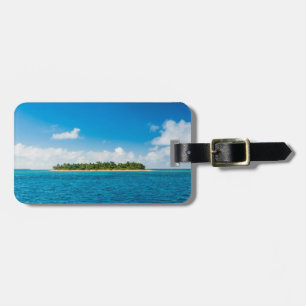 Seascape With Little Island Luggage Tag