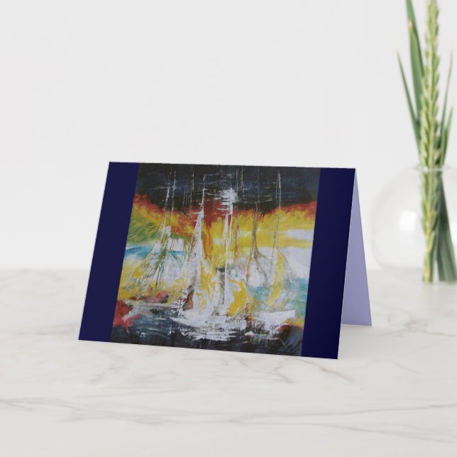 Seascapes Greeting Card V (Front)