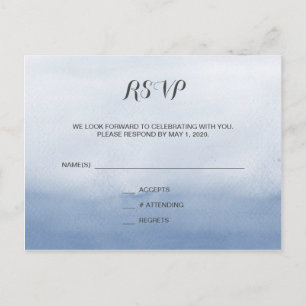 Seascapes RSVP/ Response Postcard