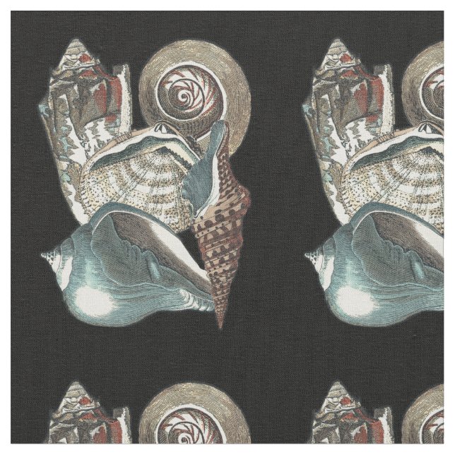 Seashell Anthology Fabric (Close Up)