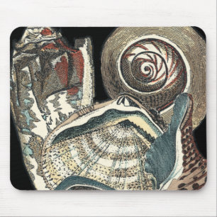 Seashell Anthology Mouse Mat
