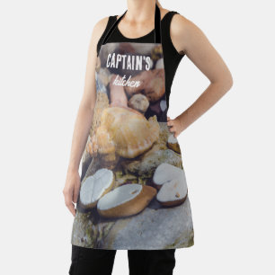 Seashell at the Seashore Jigsaw Puzzle Apron