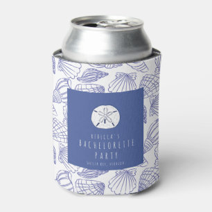 Seashell Beach Bachelorette Party Can Cooler